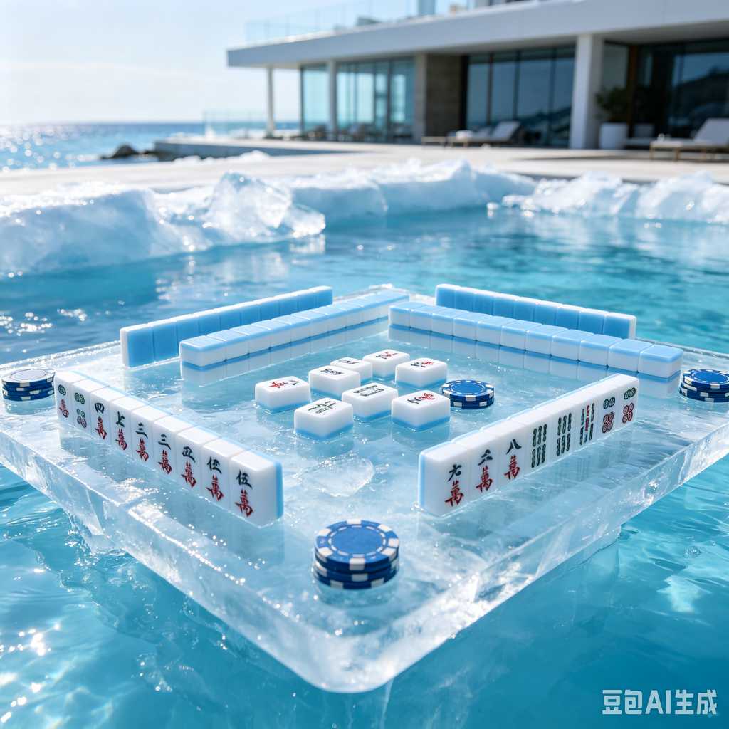 transparent mini mahjong set