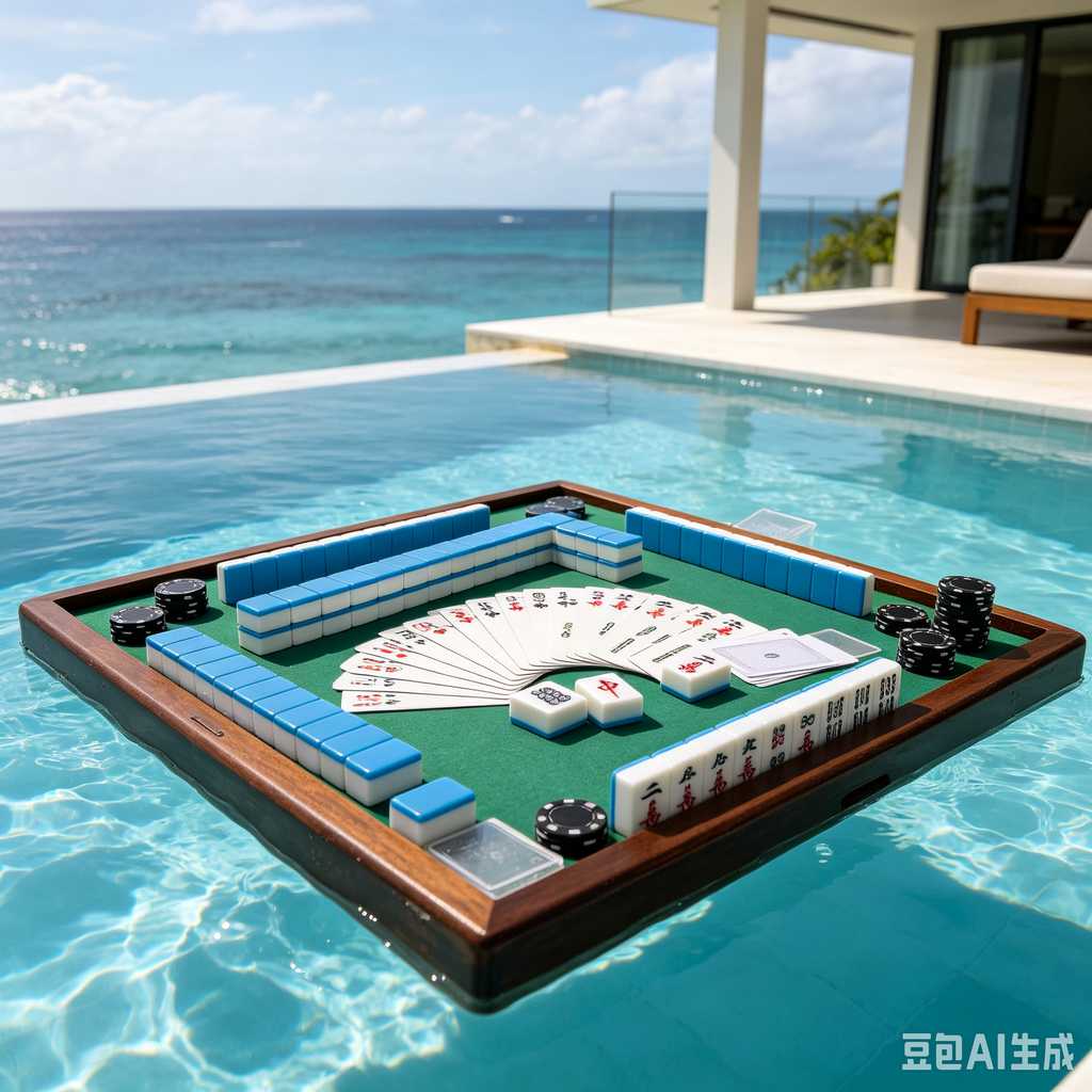 stylish text mahjong set