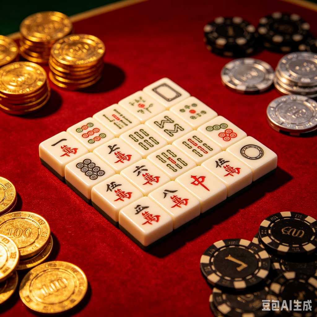 exquisite mahjong set for collection