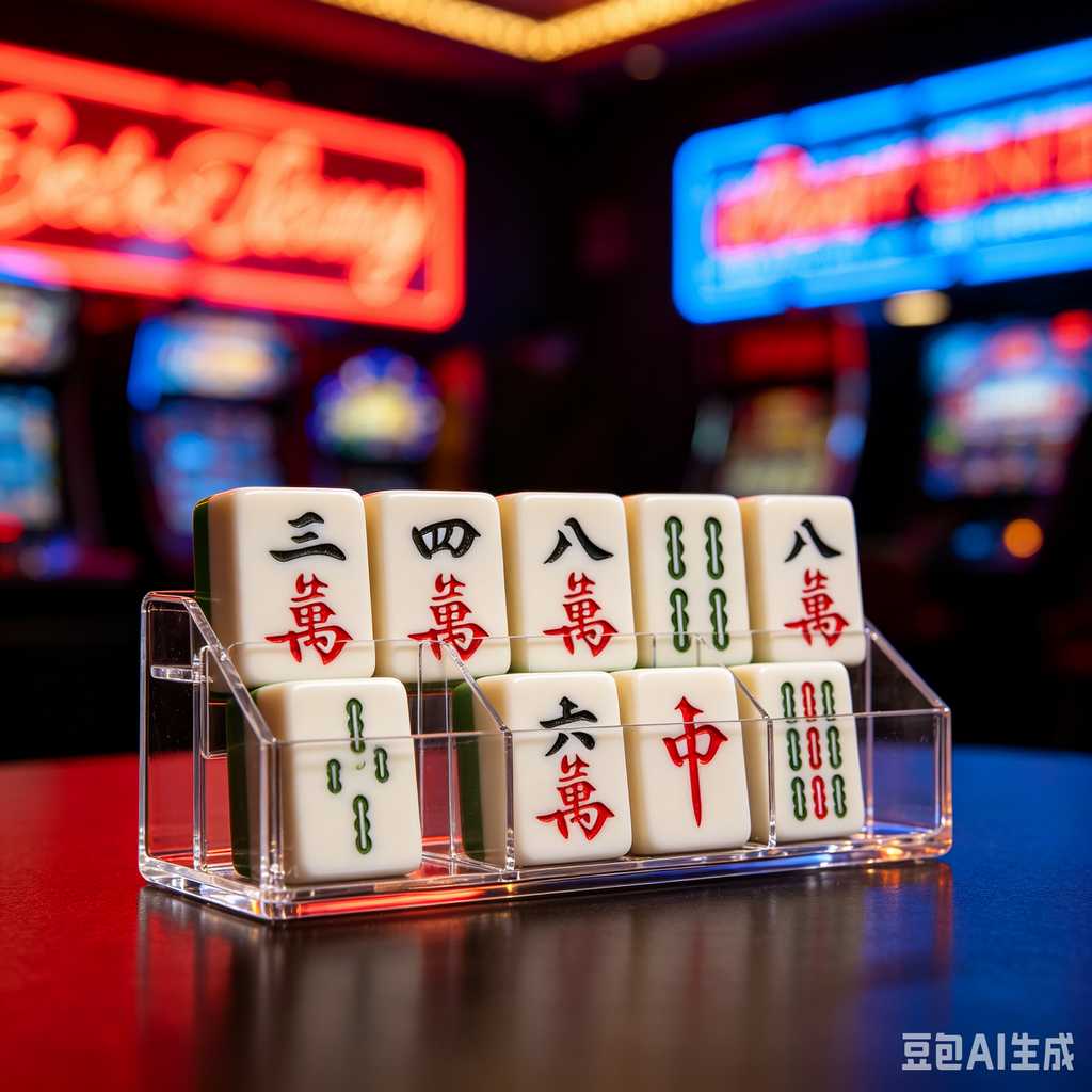 glossy mahjong tiles
