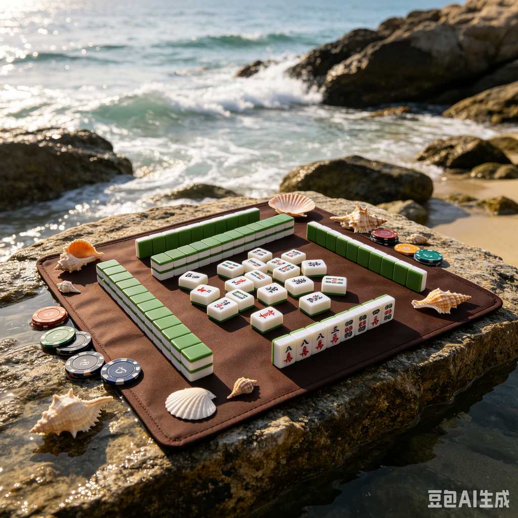small portable mahjong set